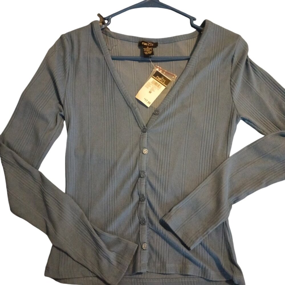 Two long sleeve tunic tops